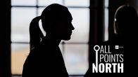 Photo shows a silhouette of Sanna Marin.
