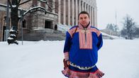 Saamelaiskäräjien puheenjohtaja Tuomas Aslak Juuso.