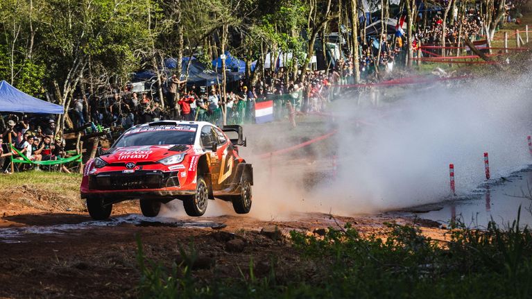 Sami Pajari Paraguayn MM-rallissa.