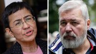 Maria Ressa ja Dmitrij Muratov.