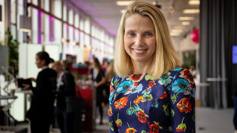 Marissa Mayer Finlandiatalolla 11.10.2019