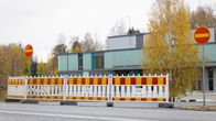 Ajoeste Jyväskylän keskuspaloaseman uuden liittymän kohdalla.