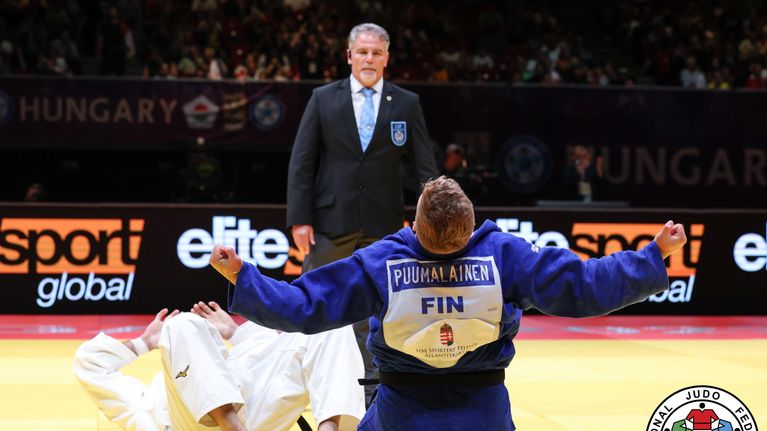 Martti Puumalainen kaatoi Mastersin finaalissa maailmanlistan ykkösjudokan.