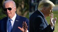 Joe Biden och Donald Trump