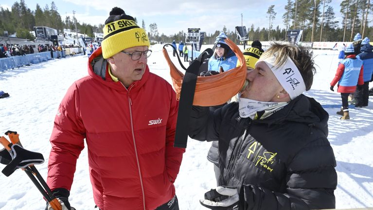 Reijo Jylhä Antti Tuiskun kanssa.