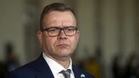 Kokoomuksen puheenjohtaja Petteri Orpo kommentoi Ukrainan presidentin puhetta eduskunnalle Helsingissä 8. huhtikuuta 2022.