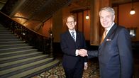 Tobias Billström ja Pekka Haavisto.