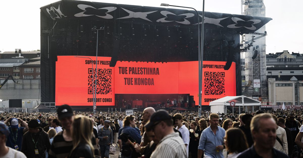 Gaza activists drop Flow Festival boycott after sponsorships agreement