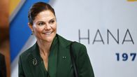 Kruununprinsessa Victoria vierailulla Hanasaaressa.