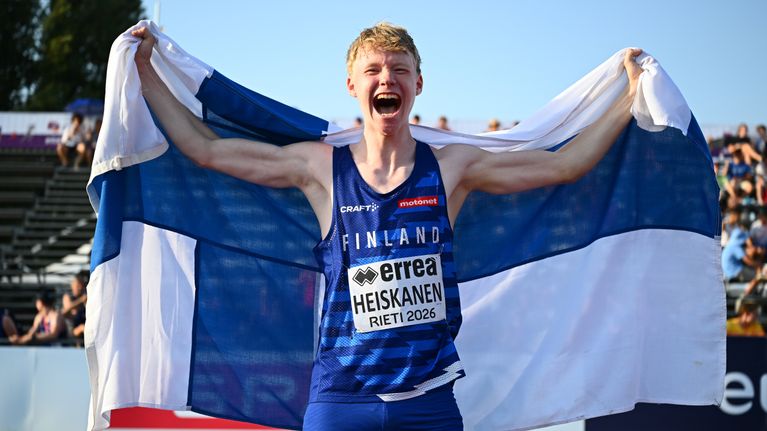 Pyry Heiskanen on junioreiden Euroopan mestari pituudessa.