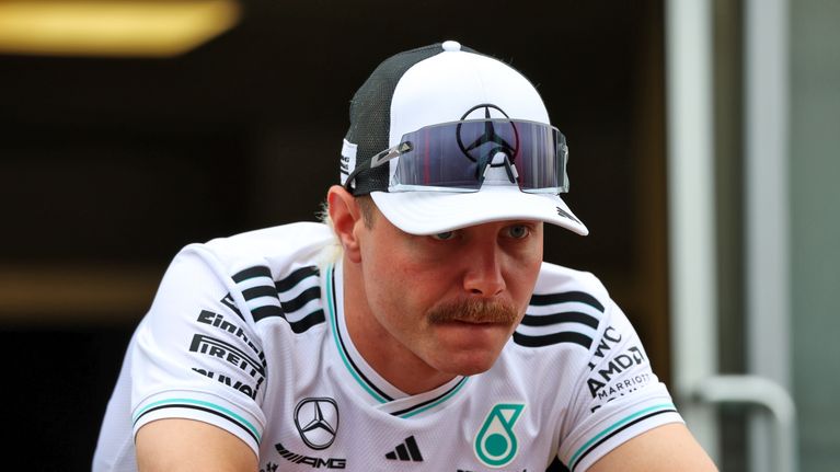 Valtteri Bottas Bakun F1-viikonloppuna 2025.