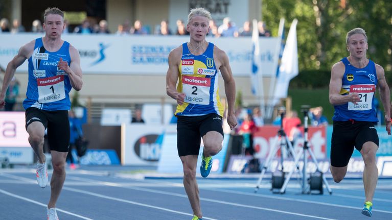Samuli Samuelssonin 200 metrin SE 20,73 on vuoden 2017 Kalevan kisoista Seinäjoelta.