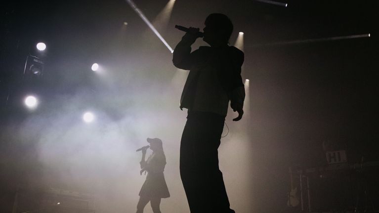 Ruusut yhtyeen keikka Flow festivaaleilla.