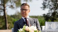 Tasavallan presidentti Alexander Stubb  Naantalin Kultarannassa.