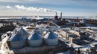 Ilmakuva Oulun Stora Enson tehtaasta.