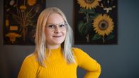 Lähihoitajaksi keväällä 2024 valmistuva Jutta Hartikka.