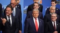 Trump and European politicians.