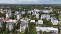 Itä-Tuiran kerrostaloja.