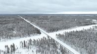 Google on ostanut laajan maa‑alueen Vaalan kunnasta kilometrin päästä Vaalan keskustasta Nuojua-Järvikylän alueelta mahdollisen datakeskuksen rakentamista varten. Kuvat 26.2.2026 