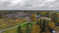 Apukka resort Rovaniemellä ilmasta kuvattuna.