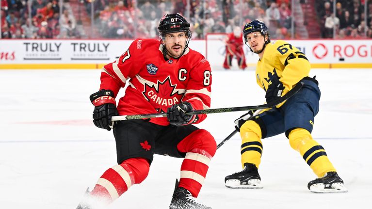 Kokenut 37-vuotias Sidney Crosby on Kanadan paras pistemies kolmella syöttöpisteellä. 