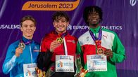 Rasmus Vehmaa nappasi alle 20-vuotiaiden EM-kisoissa hopeaa Jerusalemissa. Kultaa Itävallan Enzo Diessl ja pronssia Portugalin Sisinio Ambriz.