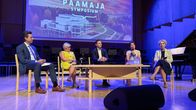 Puhujia Päämaja Symposiumissa Mikkelissä.