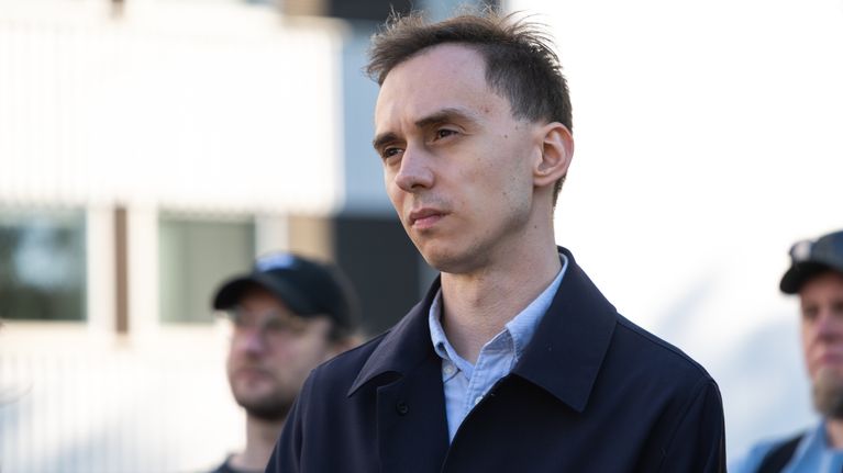 Vladislav Romantsov, korruptionvastaisen säätiön FBK:n johtaja.