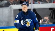 Jesse Puljujärvi tuulettaa maaliaan Saksaa vastaan MM-kisoissa.