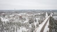 Ilmakuva Hautalammen alueesta.