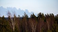 Venäjältä nouseva savupilvi.