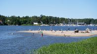 Vaasan Hietasaari, uimaranta