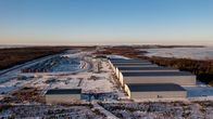 Ilmakuva Hanvikivi 1 ydinvoimlan rakennusalueesta. Pyhäjoen Hanhikivelle rakennettava ydinvoimalaitos Hanhikivi 1 on Fennovoiman rakennushanke, jossa venäläinen Rosatom on mukana.