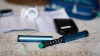 Diabeteksen hoitotarvikkeita.