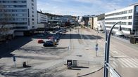 Jyväskylän Asema-aukio.
