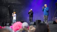 Teflon Brothers on the stage