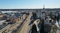 Ilmakuvaa Kajaanista 