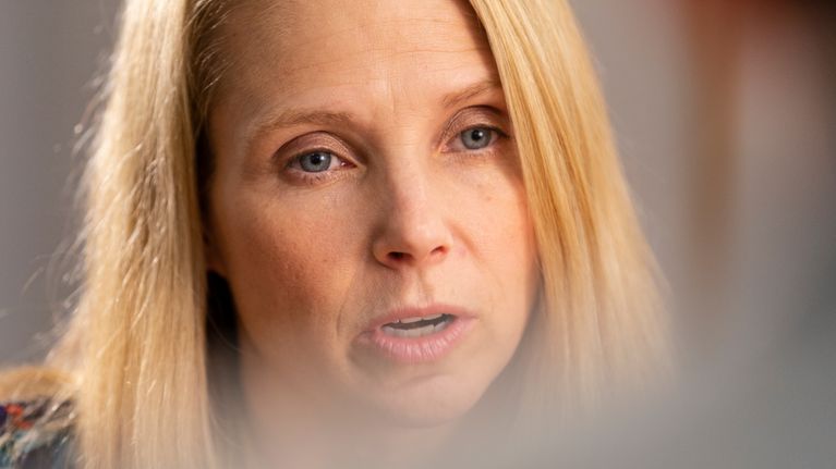 Marissa Mayer Finlandiatalolla 11.10.2019