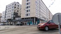 Puijonkadun ja Asemakadun risteys Kuopiossa.