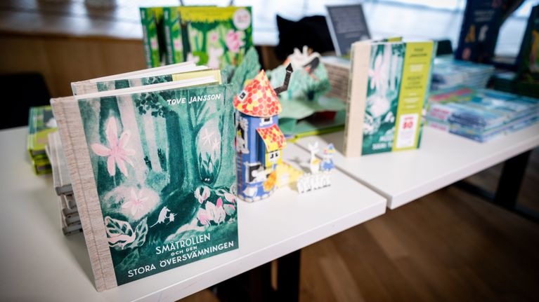 Tove Jansson,  Oodi kirjasto,  muumit, muumipäivä, muumitalo, 