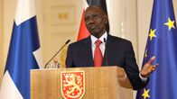 William Ruto puhujapöntön takana.