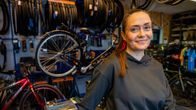 Kumiluoti, pyöräily-yritys, Emma Kallio, myymälävastaava, huolto, fillarit, huolto , polkupyöräily, helsinki, kallio, 