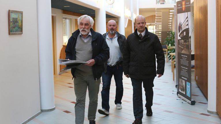 Henrik Huhta, Mikael v Konow och Stig-Ole Nyman 
