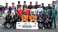Formula 1 -kuljettajat poseeraavat kuvia varten ennen Formula 1:n Australian GP:tä Melbournessa 8. maaliskuuta 2026.  