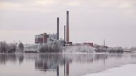 Entinen UPM:n Myllykosken paperitehdas Kouvolan Myllykoskella.