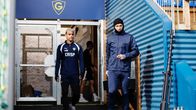 Roman Eremenko under en fotbollsträning med Gnistan 2026.