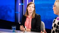Li Andersson Yle:n Ykkösaamussa.