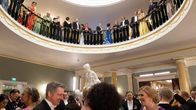 Tasavallan presidentin itsenäisyyspäivän juhlavastaanotto Presidentinlinnassa 2017.