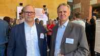 Andreas Lundell och Jerker Björkqvist, biträdande professor respektive professor i informationsteknologi på Åbo Akademi.
