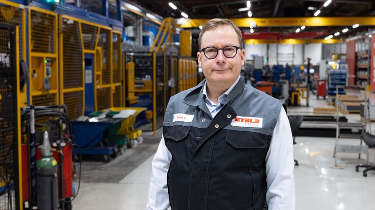 Henkilökuvassa Sami Packalén, toimitusjohtaja, Stalatube Oy.